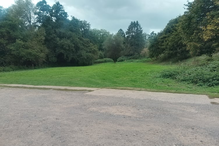 A recreational green space is also included in the package of church land up for sale in Radstock.