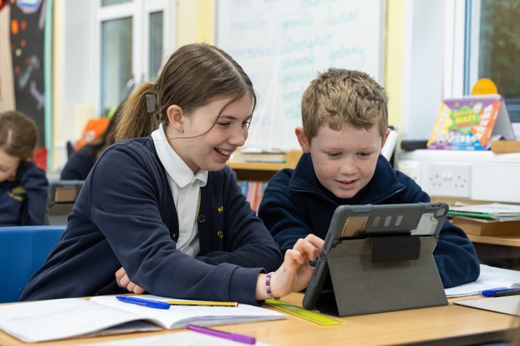 The report noted that pupils at Marksbury behave exceptionally well and show respect, kindness and consideration towards others.