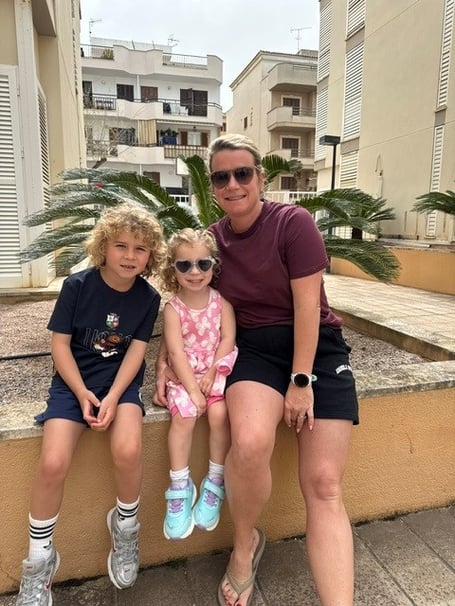Emily Smith and her 7-year-old son will be running the Glow Run to raise money for RUH.