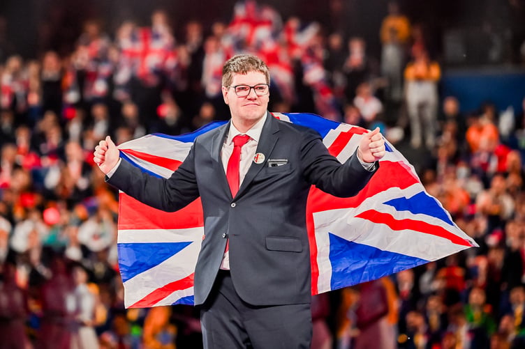Flying the flag for Radstock's Somer Valley Campus as Oliver Coombs wins bronze medal in Shanghai.