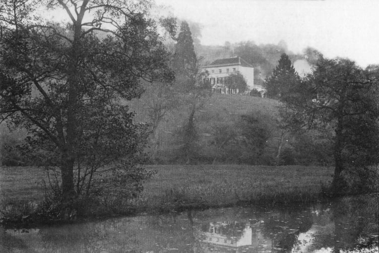 A house perched on a hillside but where?