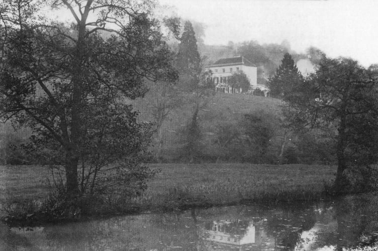 A house perched on a hillside but where?