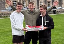 Somer Athletic Club pull off relay double
