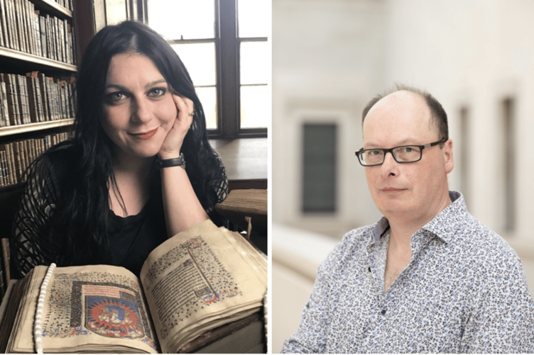 Professors Michael Lewis and Janina Ramirez will be discussing the Bayeux Tapestry at a special event in Frome in 2027.