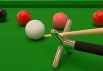 Clandown B have slender lead at the top of snooker League