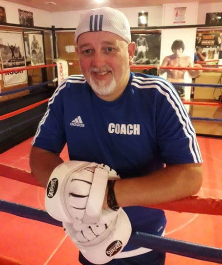 Head coach at Norton Radstock ABC is hanging up his gloves for good as the club's home goes under the hammer. 