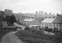Mystery photograph: Terraced houses leading up a hill