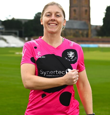 Former England captain Heather Knight
