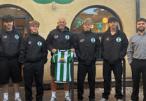 Tunley Athletic Under 18s in the frame at Specsavers
