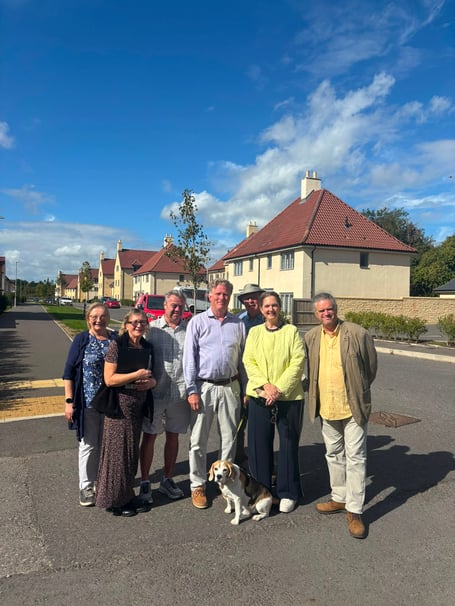 MP Anna Sabine has taken concerns from residents at the Sulis Down development directly to Parliament.