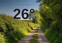 Sunny skies for Chew Magna today - here's what to expect