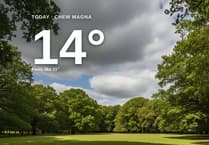 Clouds and rain for Chew Magna today - here's your Monday forecast